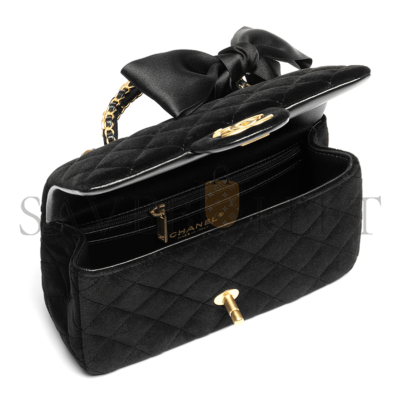 CHANEL MASTER MINI FLAP BAG WITH TOP HANDLE AS5875 (20*13*6cm)
